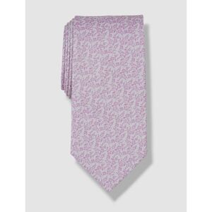 Michael Kors NWT 3” The Linley Floral Tie Silver OS
